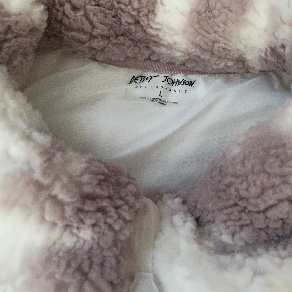 Betsey Johnson Tye Dye Fleece Zip Up - Picture 11 of 13